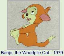 Banjo, the Woodpile Cat - Bluth Studios - 1979