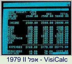 VisiCalc - Apple II - Personal Software 1979